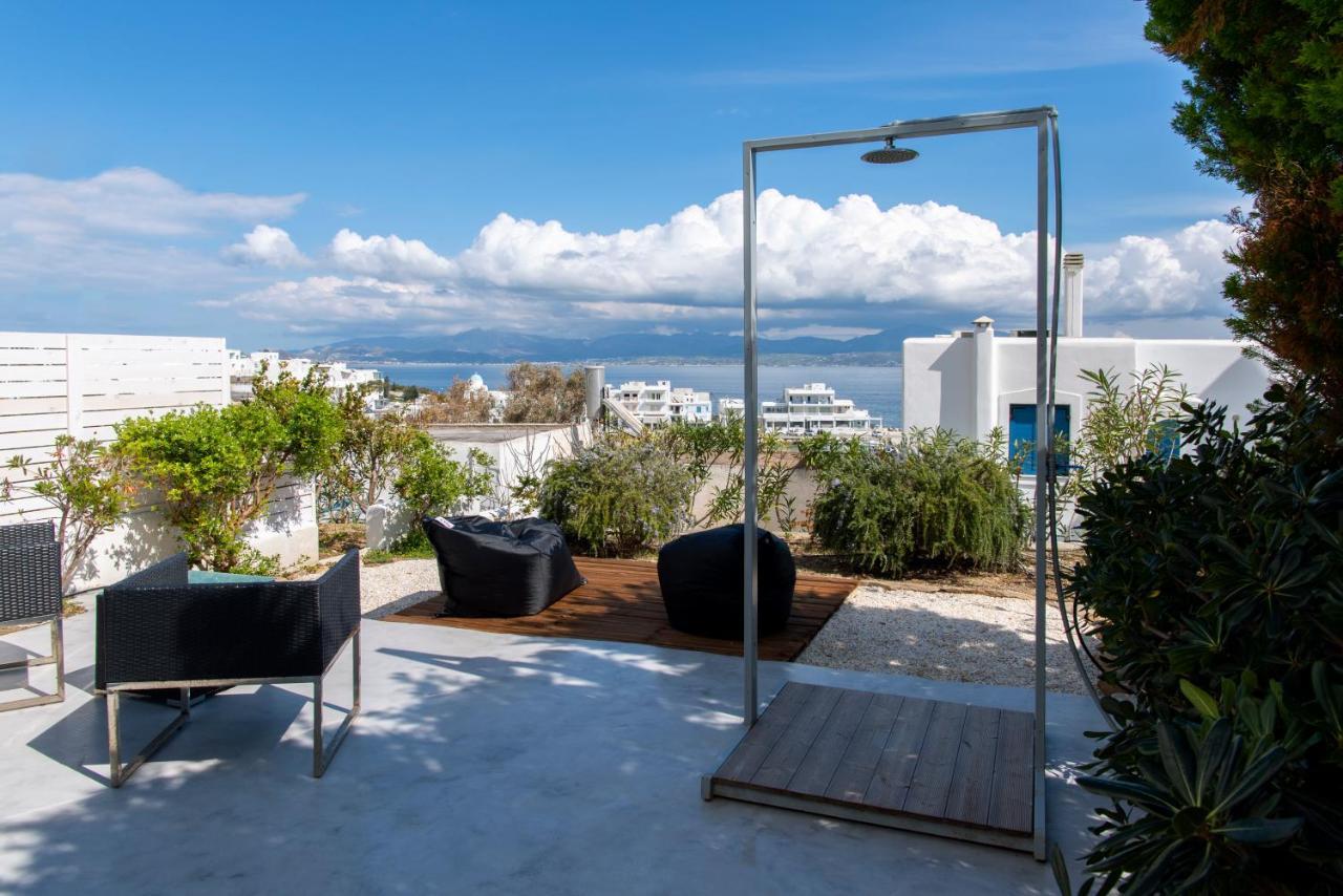 Just Blue With Amazing Sea Views In Piso Livadi Villa Exteriör bild