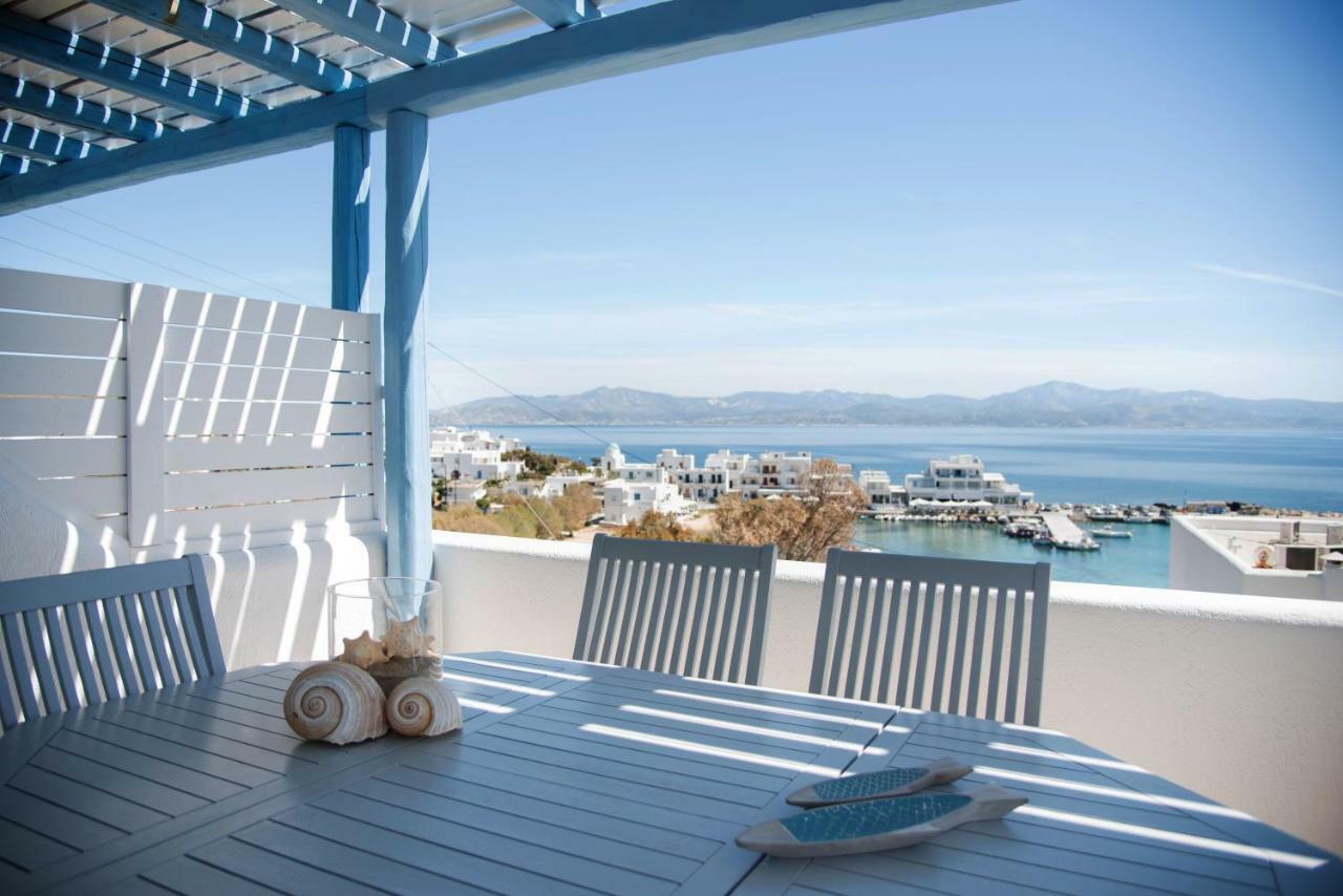 Just Blue With Amazing Sea Views In Piso Livadi Villa Exteriör bild