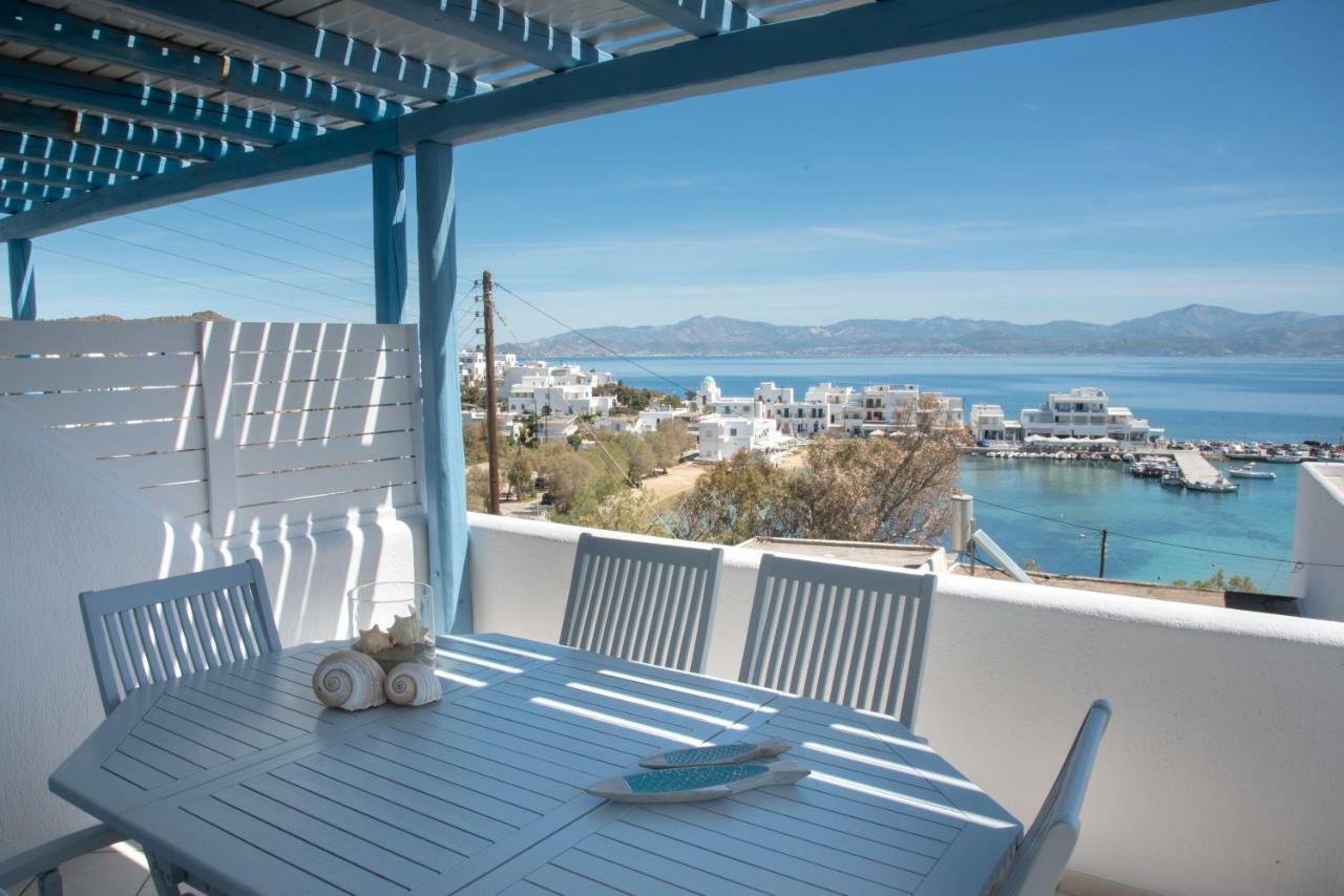 Just Blue With Amazing Sea Views In Piso Livadi Villa Exteriör bild